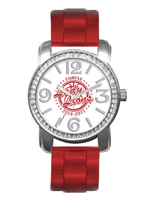 Bling custom logo watch