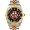 royal 2-tone custom logo watch