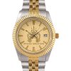 royal 2-Tone Custom Logo Watch