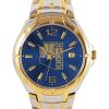 challenger 2-tone custom logo watch