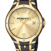 royal midnight gold custom logo watch