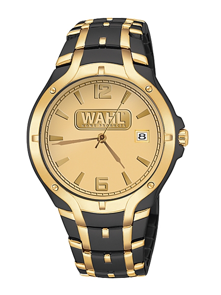 royal Midnight Gold Custom Logo Watch