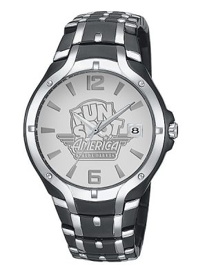 royal Midnight Silver Custom Logo Watch