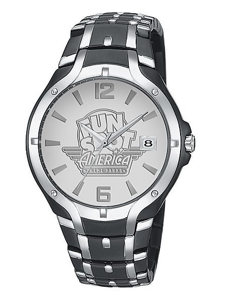royal Midnight Silver Custom Logo Watch