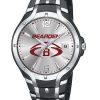 royal midnight silver custom logo watch