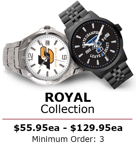 royal collection custom logo watches