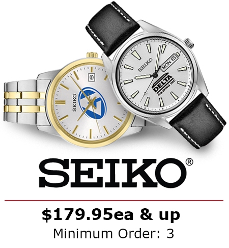 Seiko Custom Logo Watches