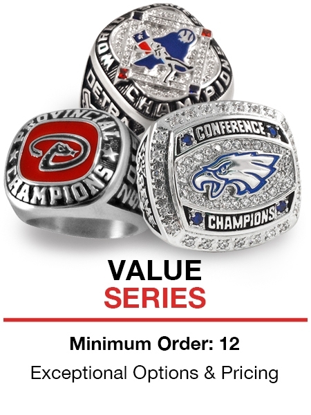 youth football champion rings