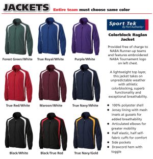 finalists jackets