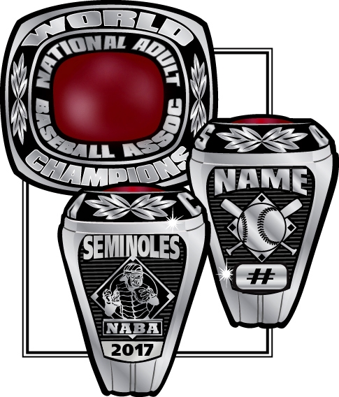 NABA-SEMINOLES-17 Seminoles Standard Ring