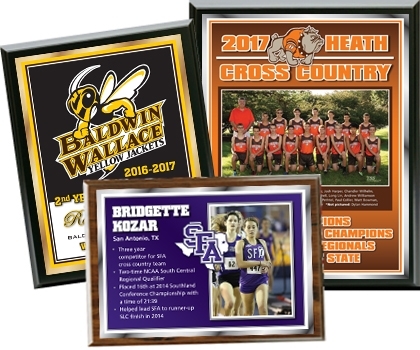 track plaques