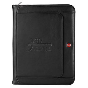 custom logo padfolio