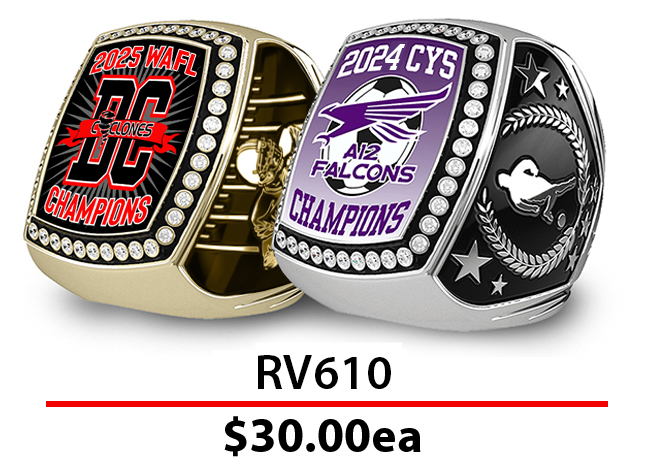 RV610 Youth & Value Championship Rings