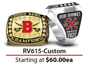 RV615-Custom Youth & Value Championship Rings