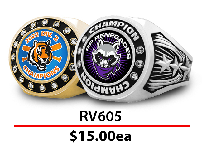 RV605 Youth & Value Championship Rings